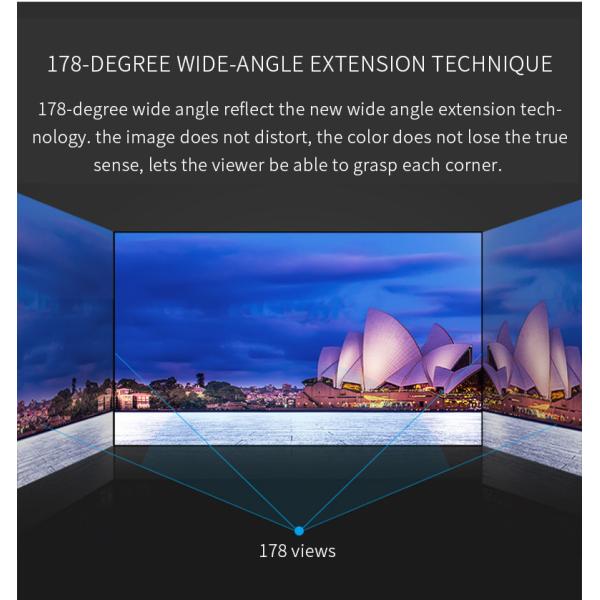 55" Multiple Languages Mounted Floor Standing Seamless LED Splicing Screen