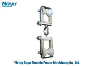 China Nylon Transmission Line Stringing Tools Double Sheave Block Cable Pulley on sale
