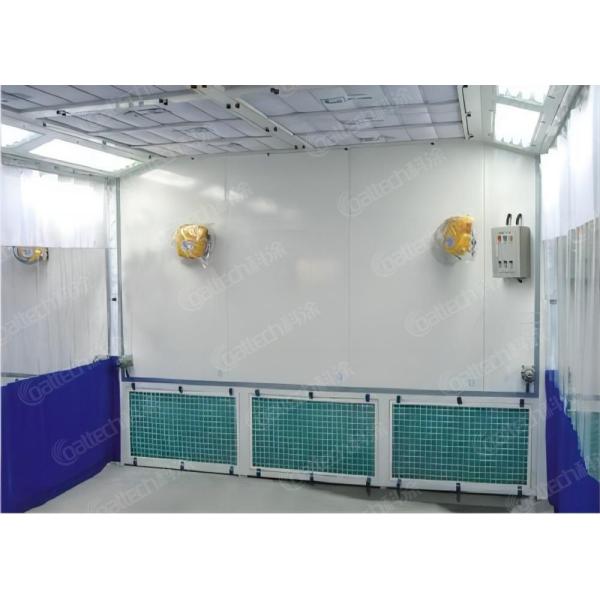 Customizable Portable Paint Prep Station Room Tailored Layouts Prep Station Body Shop White