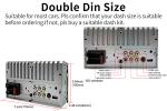 Android Auto 7 Inch Wince System with 1024x600P Double Din Head Unit