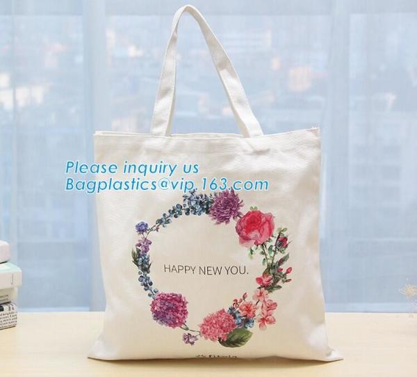 Eco reusable custom promotional cotton canvas food pouch handle carring bag,canvas best tote bags embroidered tote cloth