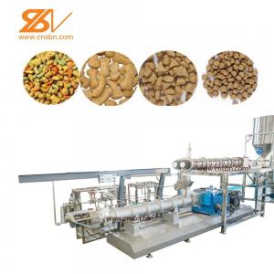 China Floating Fish Dog Cat Pet  Food Extruder Machine And Equipment 380V 50HZ on sale