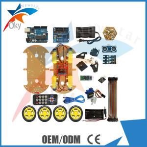 China Ultrasonic Module Remote Control Robot Car for Arduino Starters on sale