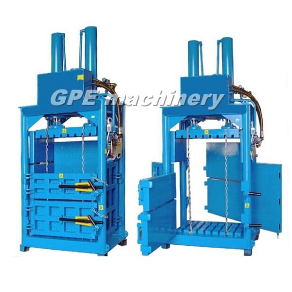 vertical paper baler horizontal waster paper baling machine