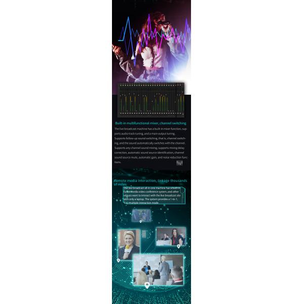 TYST Live Streaming Broadcast All-in-one Machine Portable 4K Version with VMIX Software