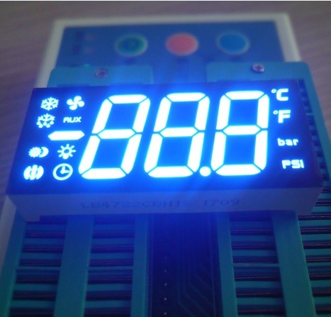 0.5 " Triple Digit Seven Segment Led Display Low Power Consumption For Refrigerator Control