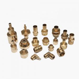 Quality Customized CNC Brass Precision Turned Parts With ISO 9001 Certification for sale