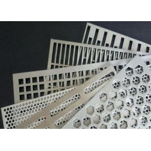 Rectangular Holes Diagonal Pitch Perforated Mesh Sheet 1000mm×2400mm