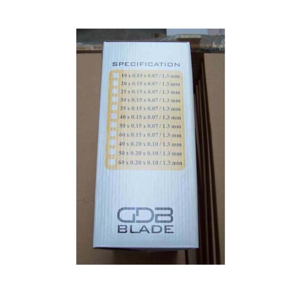 Doctor blade (blade, flexo gravure blade) for flexo or gravure printing using Uddeholm steel as material