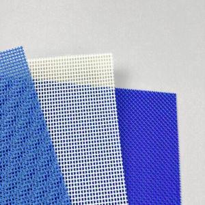 China White Embossing Polyester Mesh Conveyor Belt Plain Weave Linear Screen Cloth on sale
