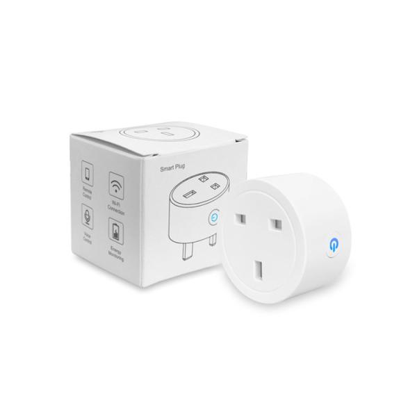 Voice Control FCC Approved Wifi Smart Plug Socket UK Standard