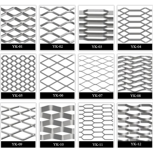 Middle Steel 12x30mm Expandable Wire Mesh For Architecture