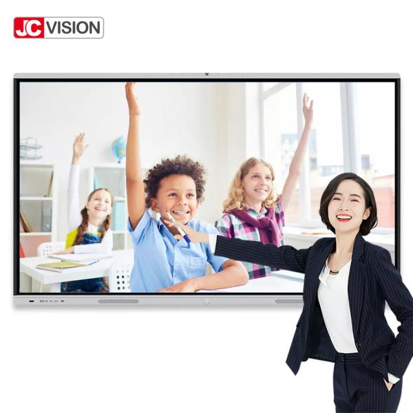 JCVISION 86inch Classroom Teaching Interactive Smartboard Compatible With