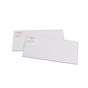 80gsm White Business Envelopes Customized White Paper Envelopes Durable With