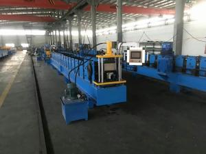 Half Round / Rectangular Gutter Roll Forming Machine with hydraulic cutting