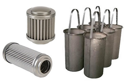Stainless Steel Filter Elements With Filtration Rating Available (micron) : 3, 5