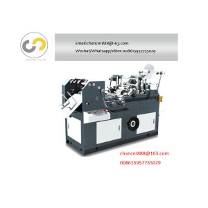 Automatic double side tape envelope pasting machine, envelope adhesive tape