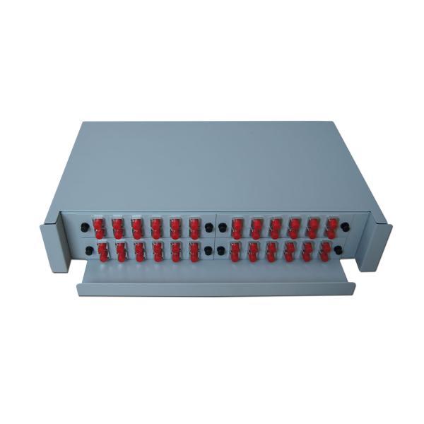 2U Drawer ODF 48 Core With SC Fiber Optic Patch Panel Enclosure