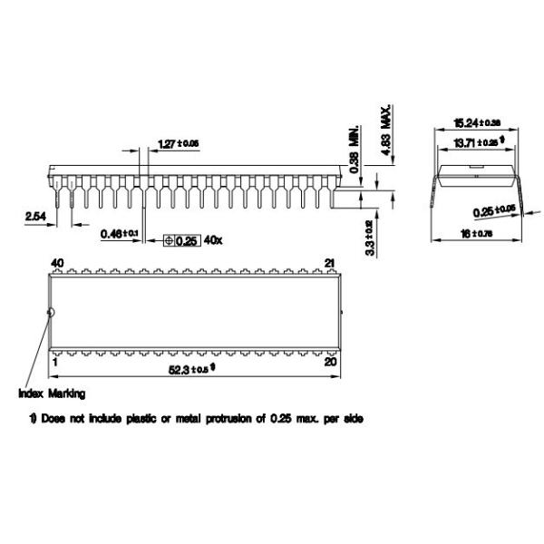 MCU Microcontroller SAB-C503-LN - Microelectronics - Low Cost Field Programmable