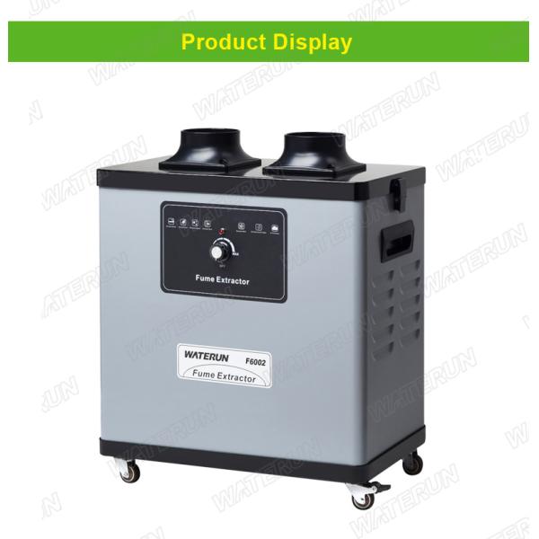Multiple Filtering Solder Fume Extractor , Double Arm Soldering Fume Extractor