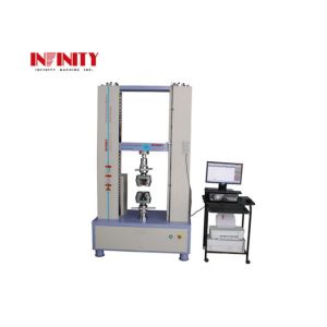 100KN Electronic Stable Operation Servo Controlled Universal Tensile Testing
