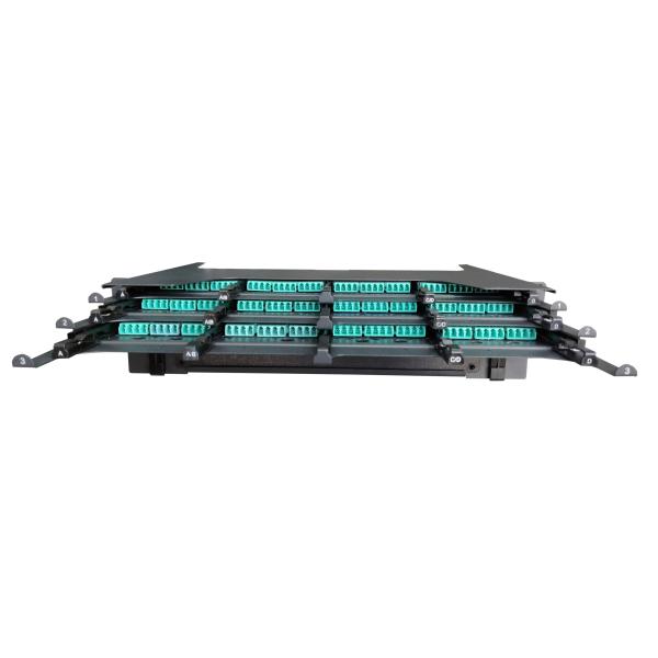 MTP Fiber Optic Patch Panel 1U 144 Cores 19inch Rack Mount