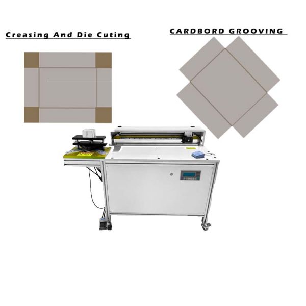 Semi-Automatic Pneumatic V Grooving Machine 220V Programmable for Sample Box Making