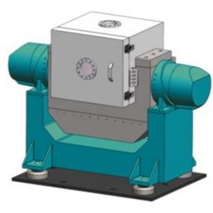 Quality High Accuracy Position Two Axis Turntable With Temperature Chamber for sale