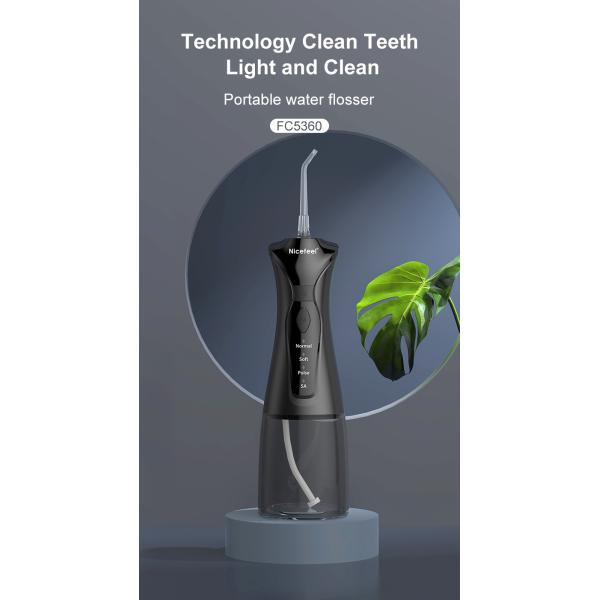 Portable Oral Hygiene Nicefeel Cordless Water Flosser Type C Charging