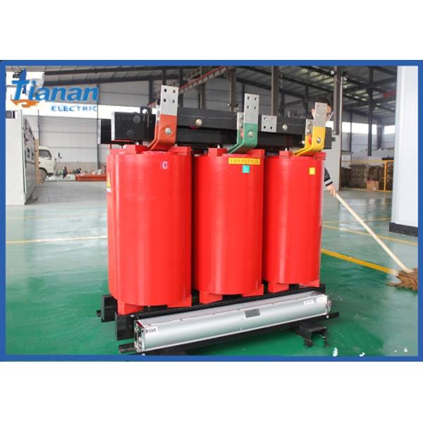 Indoor 10 KV Three phase Resin Cast Dry - type Power Distribution Transformer