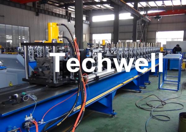 Buy Steel Structure Racking Roll Forming Machine For Shelf Rack Beam With Hydraulic Cutting TW-RACK at wholesale prices