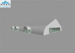30x60M Aluminium Alloy High Strength White Roof UV Resistant Tents , Outside Air