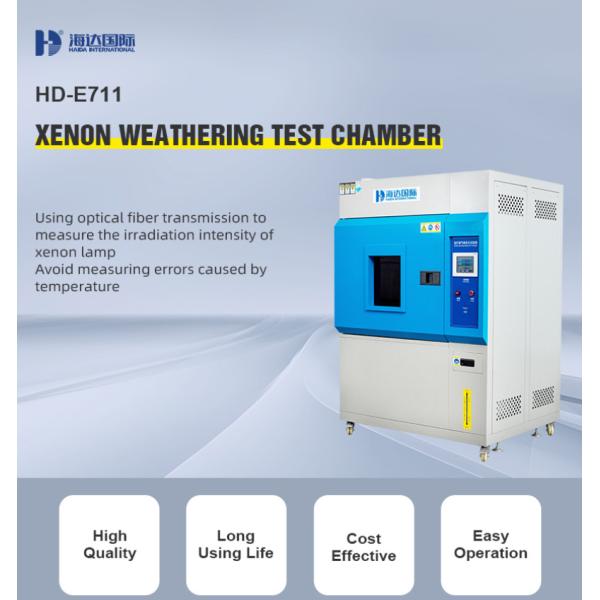 Larger Capacity Xenon Aging Chamber Three Separate Xenon Lamps Aging Machine