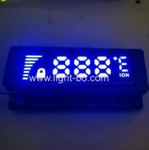 China Ultra Thin Customized White Color 7 Segment LED Display Common Anode For Temperature Controller on sale