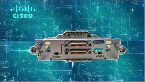 Quality High Speed Gigabit Ethernet Module HWIC-2T Data Transfer Rate 8 Mbps for sale
