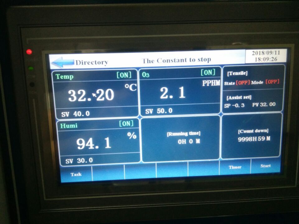 Ozone Aging Test Chamber Rubber Plastic Wire Ozone Resistance Tester Accelerated Aging Testing Machine