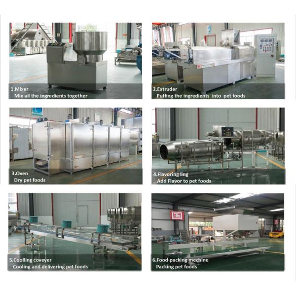 Fully Automatic SLG85 500kgh Fish feed extruder machine in SBN