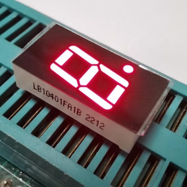 Ultra Bright Red Single Digit 7 Segment LED Display Common Cathode