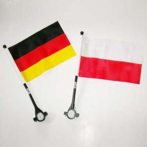 China National Advertising Promotional Bicycle Flag Germany and Poland on sale
