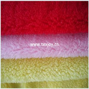 Quality microfiber polyester sherpa fleece for sale