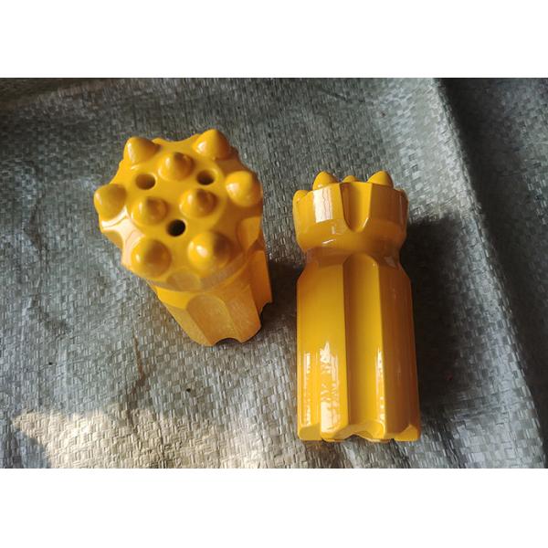 Heat Treated Round Retract Button Bit T45 76mm for Mining and Construction