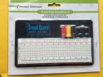 ABS Housing Material Round Hole Breadboard Circuit Projects 3 Binding Posts