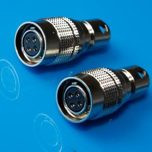 China 4 Pin Hirose Circular Connectors Male And Female Connector For Audio Technica on sale