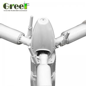 China Rooftop Grid Tie Inverter Pitch Control Wind Turbine Generator Wind Mill Fan 10KW on sale