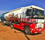 Tri Axle Fuel Tank Semi Trailer 45000 Liters Volume Muilti Compartments