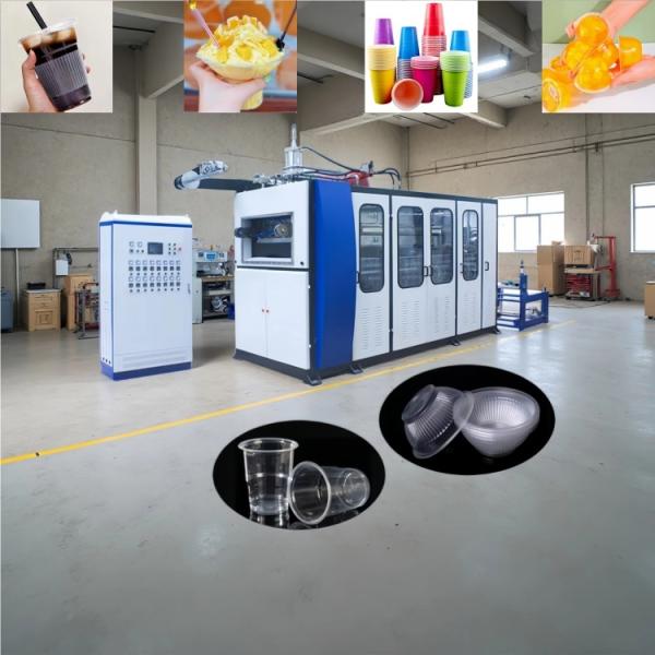 Buy Fully Automatic Plastic Bowl Making Machine with PLC Control at wholesale prices