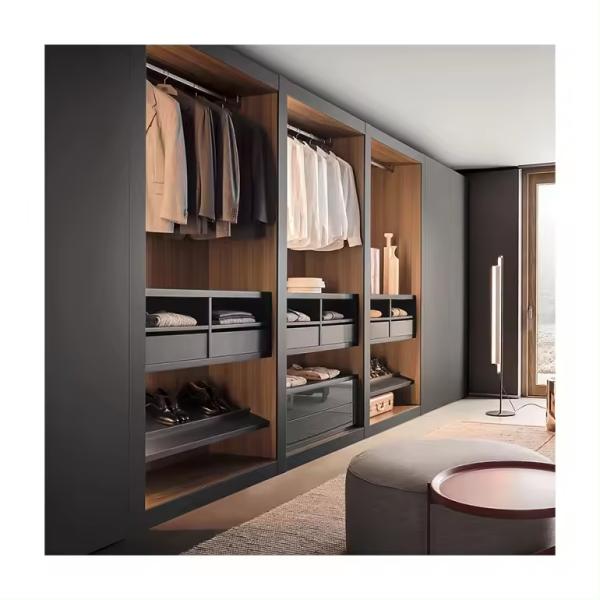 Quartz Stone Countertop Complete Set Kitchen Wall Cupboard with Veneer/Lacquer Finish