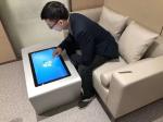 49 Inch LCD Multi Touch Screen Table Touch Table Kiosk with SUMSUNG LG Panel
