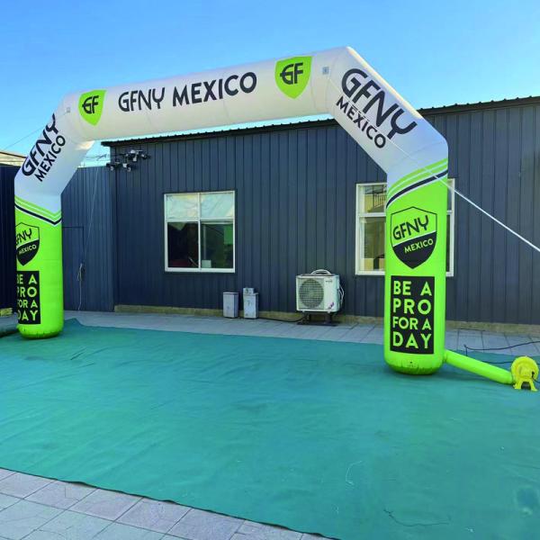 Customized Inflatable Finish Arch LED Inflatable Arch For Decoration