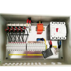 SHLX-PV PV Solar Iron 6 String DC Combiner Box